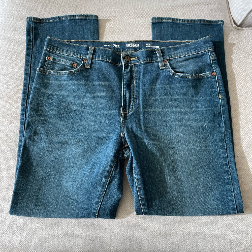 Urban Pipeline Men's Slim Straight Jeans 36x30